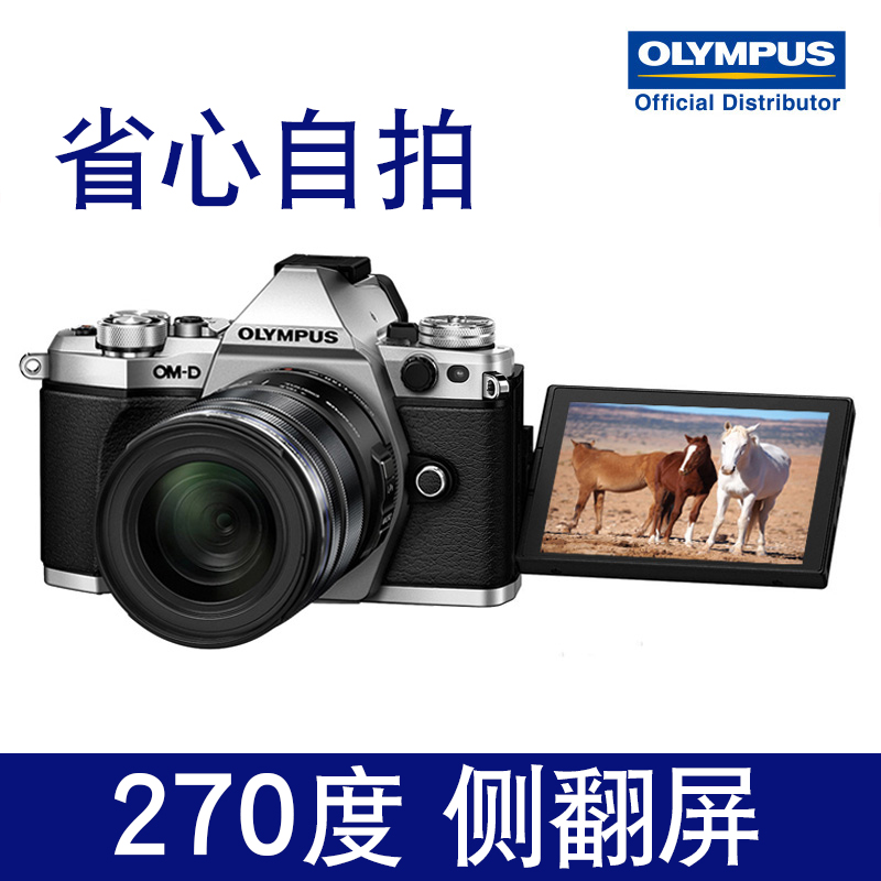 奥林巴斯(OLYMPUS)E-M5 MarkII(14-150mm)单镜头套装银色1600万有效像素微单相机高清大图