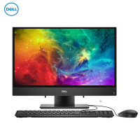 戴尔(DELL)灵越Ins-3280-R1308B 21.5英寸窄边框 一体机台式机电脑 (i3-8145U 4GB 1TB 集显 无光驱 W10)家用娱乐 商用办公 学生用机