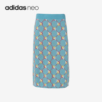 阿迪达斯 (adidas)女子休闲老花运动半身裙 IA6906