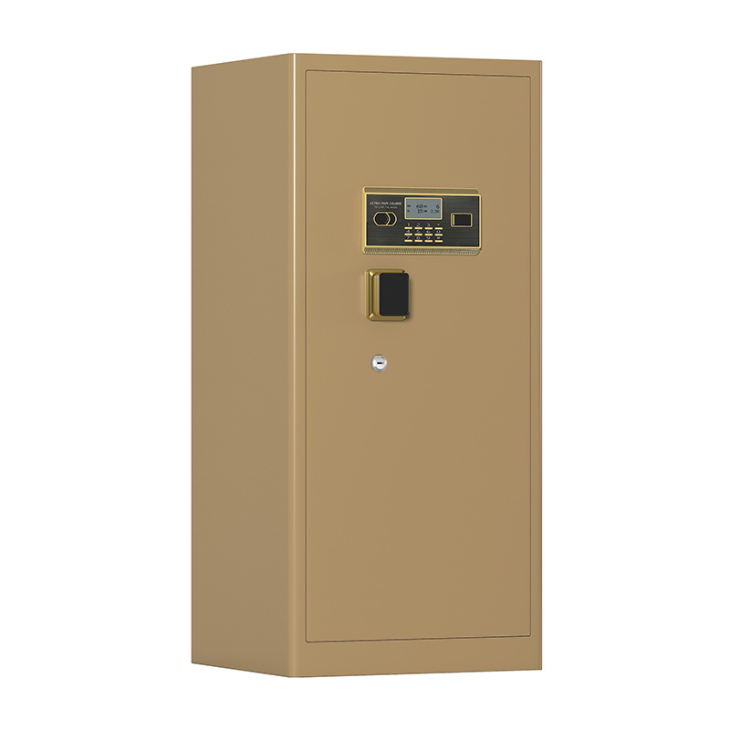 臻远 ZY6040375 钢制保险柜家用办公保险箱柜 电子锁 550*500*1200mm 土豪金