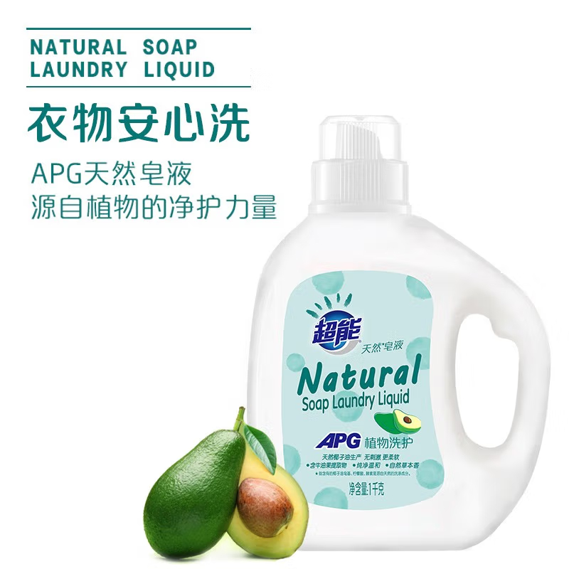 超能 天然皂液N1 2kg*2高清大图