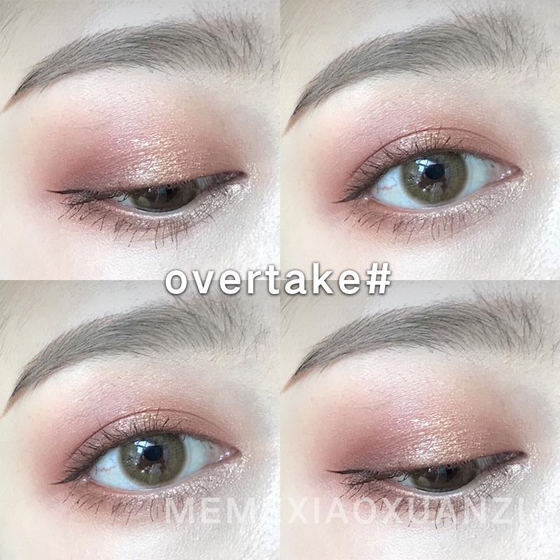 正品 韩国3CE九色九宫格眼影盘#OVERTAKE 9色哑光珠光南瓜豆沙色 #OVERTAKE