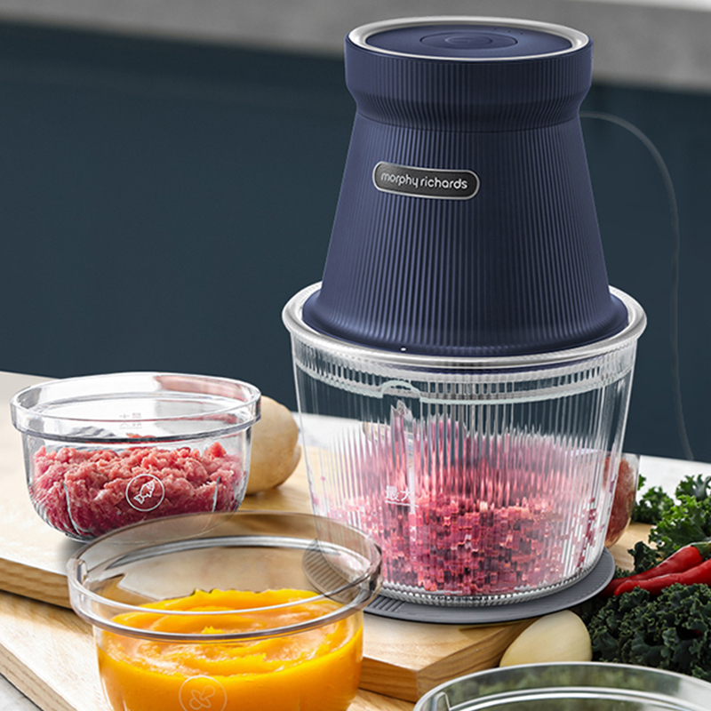 morphyrichards摩飞绞肉机家用有线辅食电动小型料理机多功能绞菜碎肉