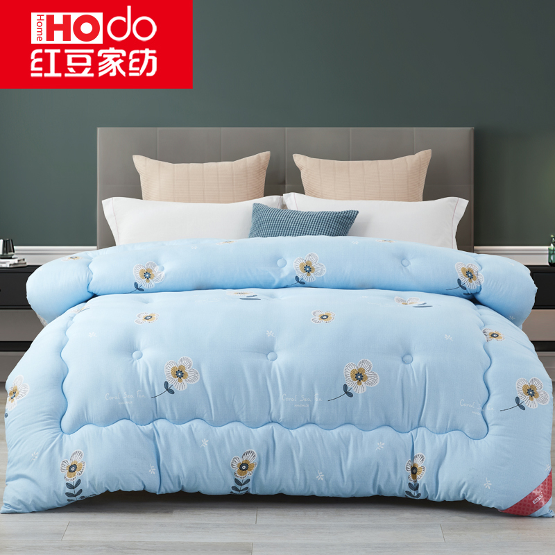 红豆家纺被子四季被秋冬被芯单双人加厚保暖学生宿舍床上用品冬被