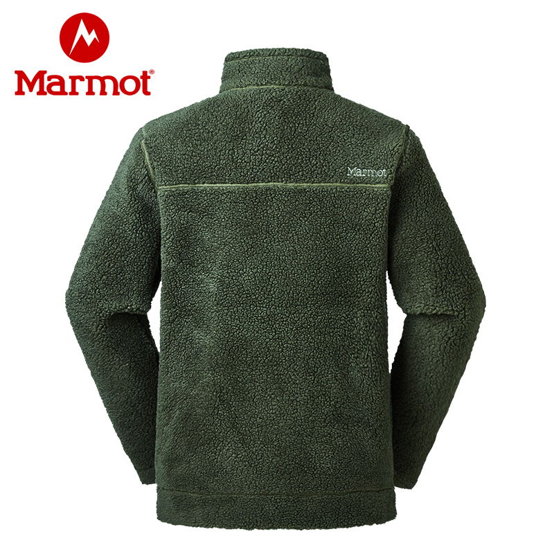 Marmot/土拨鼠 男子 户外保暖长毛绒面料休闲夹克