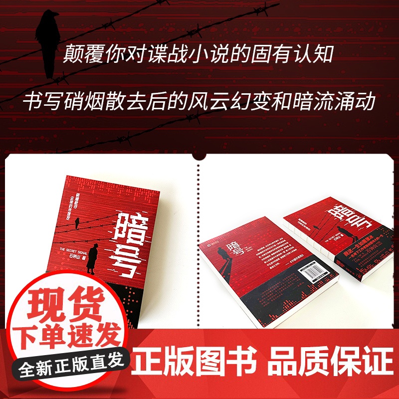 [央视网]暗号 我这一生如履薄冰 一名地下工作者隐秘而伟大的一生 五个一工程奖 飞天奖 金鹰奖得主石钟山中篇小说集 XF高清大图