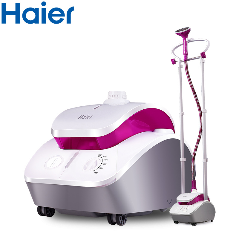 海尔（Haier）挂烫机HGS-2417双杆挂烫机立式挂式蒸汽熨斗烫衣服熨烫机家用挂烫机
