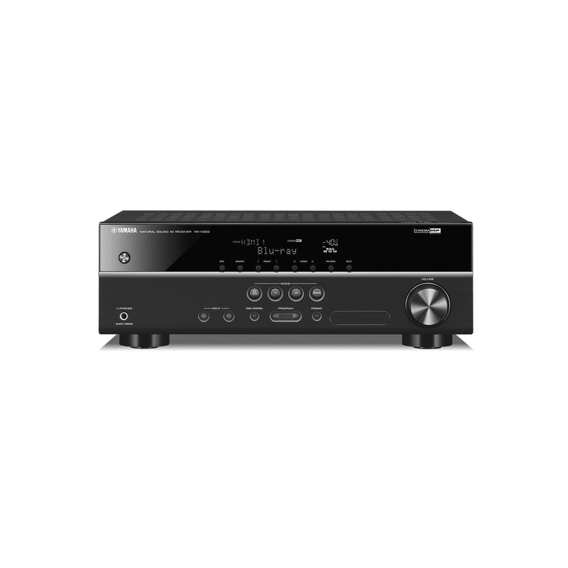 雅马哈(YAMAHA)RX-V283 新款进口 dsp数字5.1声道AV功放机 支持4K杜比DTS 家用家庭影院音响