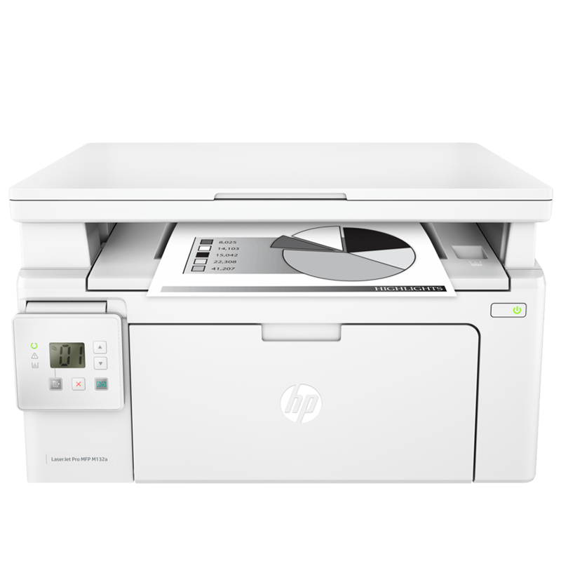 惠普HP M132a 黑白激光一体机打印机