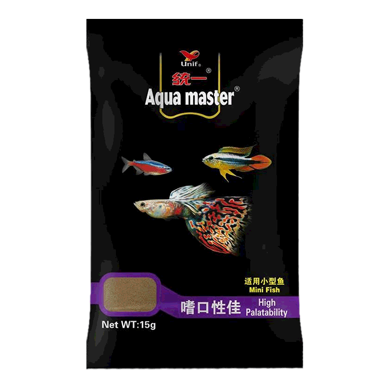 小型热带鱼饲料观赏鱼灯科鱼鱼食小颗粒高清大图