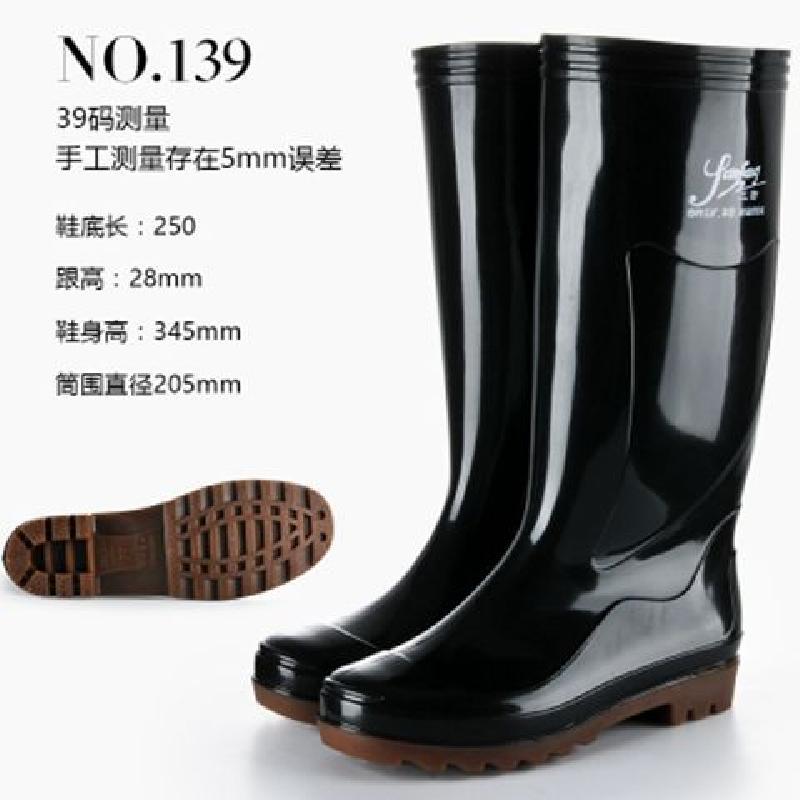 2019春秋雨鞋男士水鞋雨靴男款防水鞋高筒中筒低帮短筒套鞋胶鞋水靴男 防水鞋 雨靴 男 纤婗(QIANNI)