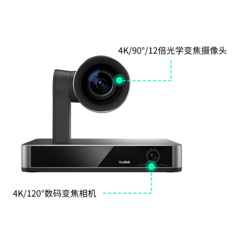 Yealink UVC86双镜头4K智能追踪摄像机(单位:台)