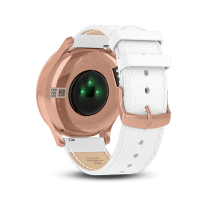 Garmin佳明vivomove HR光电心率智能监测防水时尚功能手表（经典版 浪漫白）