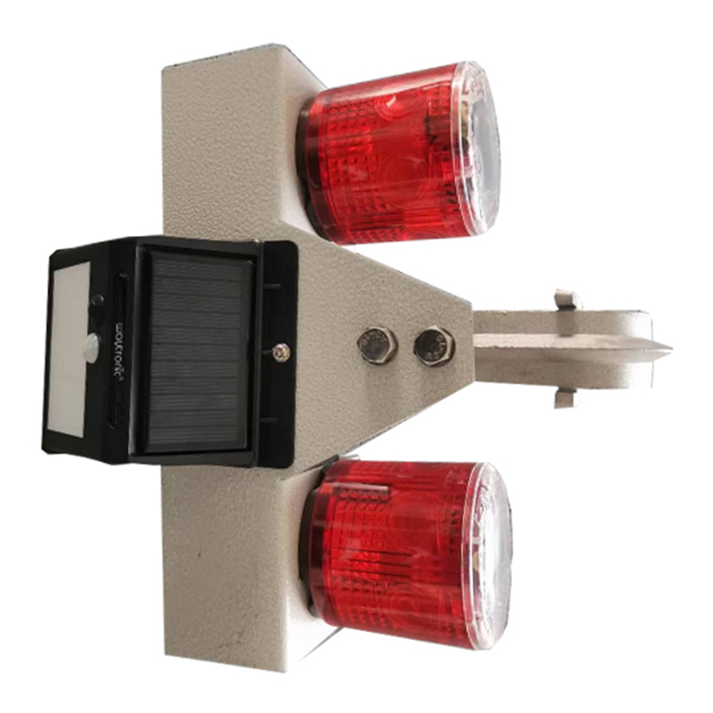 综城优品 CC-SL05 3.7V 0.5x2W IP65太阳能警示灯(计价单位:盏)红色高清大图