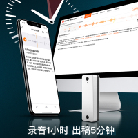 搜狗 AI智能录音笔C1 Pro 白色 高清录音 语音转文字 同声传译快速 精准降噪32G+云存储 小巧便携 智能翻译机