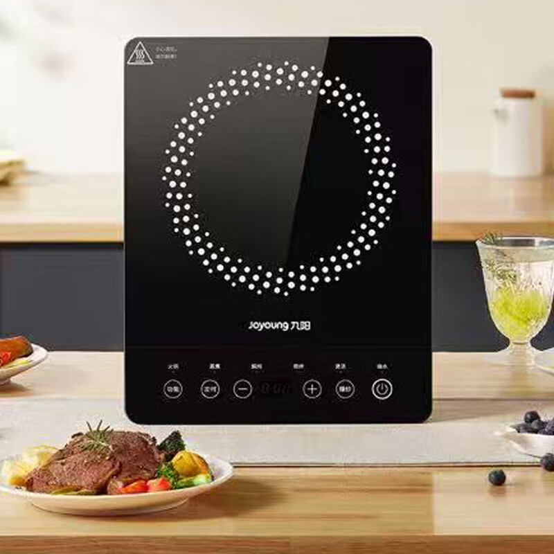 九阳电磁炉微晶面板耐高温易清洁圆角防撞火力强劲C22S-N5170高清大图