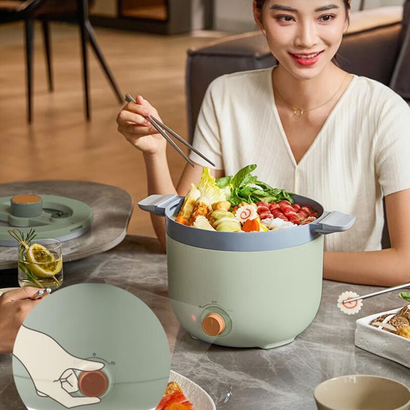 膳魔师(THERMOS) 微压百膳锅 EHA-4335绿色 3L高清大图