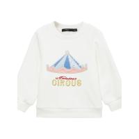 [2件2折价:39]米喜迪mecity童装冬新款女童洋气珠片加厚保暖套头卫衣