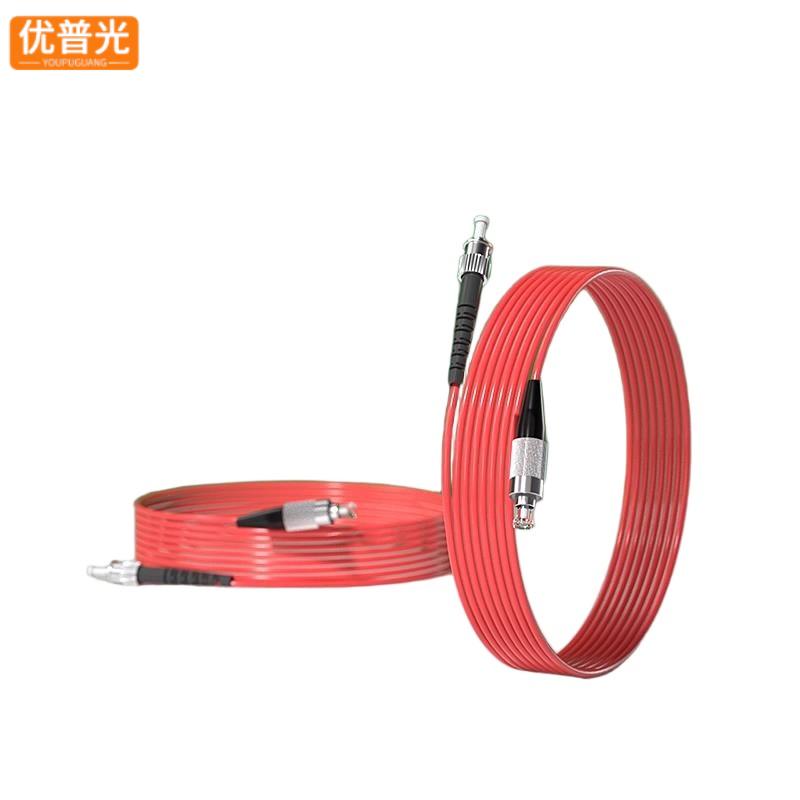 优普光红色铠装尾纤FC-ST15米/根高清大图