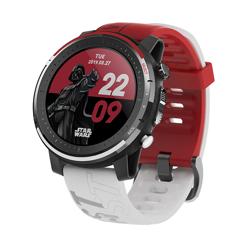 Amazfit 智能运动手表 3 星球大战系列限量版红白定制表带表盘防水NFC支付百城公交门卡模拟跑步游泳运动专属GPS定位长续航男女多功能手环