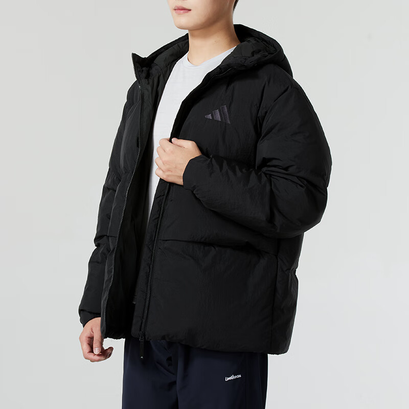 阿迪达斯 (adidas)男装 新款运动服潮流百搭防风保暖连帽羽绒服 JG5940 ZP