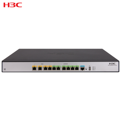 华三(H3C)RT-MSR2600-10 2*GE(WAN)+8*GE(LAN,可切换为WAN)+3个SIC插槽