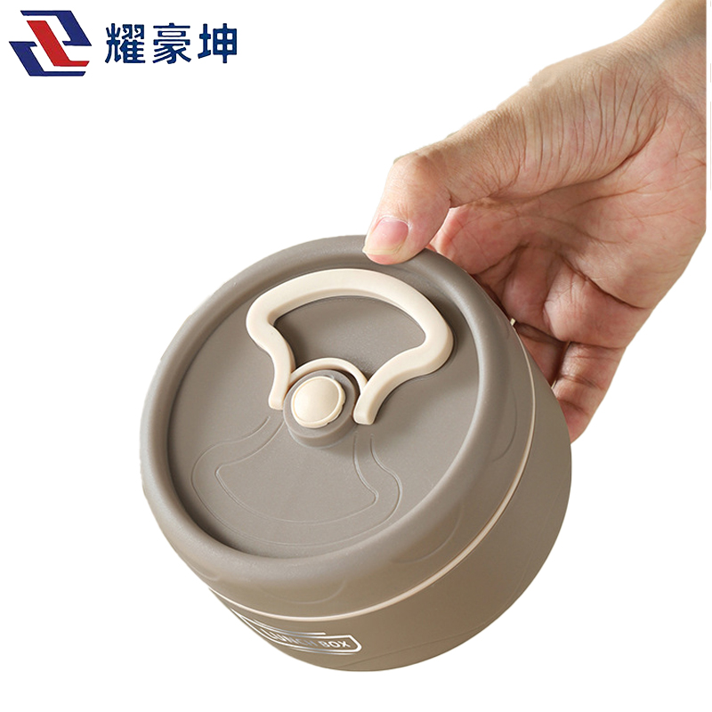 耀豪坤304不锈钢四层保温饭盒hh3/个高清大图