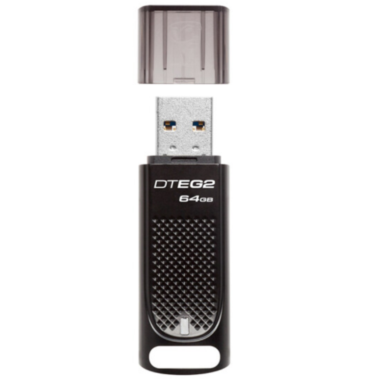 金士顿(Kingston ) 64GB U盘 USB3.1 DTEG2 金属外壳 读速180MB/s