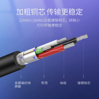 绿联 USB2.0打印机数据线 A公对B公 高速方口连接线 支持连接惠普佳能爱普生打印机 3米 10351