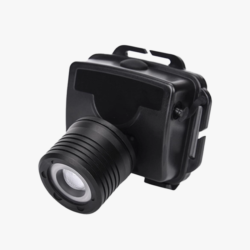 华燏 HY-TD1015 3W IP66 3.7V LED 调光工作灯（头灯）1 台/套(单位：套) 黑色