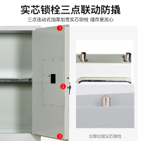 尔迈 毒麻柜化学品存放柜实验室防爆柜安全柜危化药品保险柜防火密码柜 12加仑
