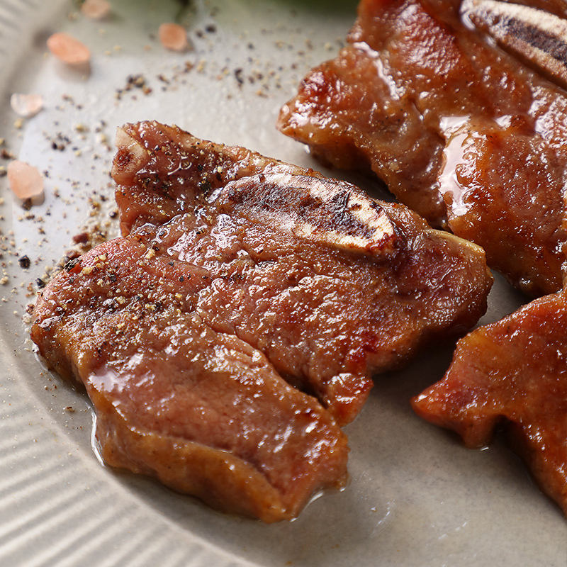 绝世黑椒牛仔骨半成品带骨牛排新鲜牛小排牛肋排牛肉8袋装1600g