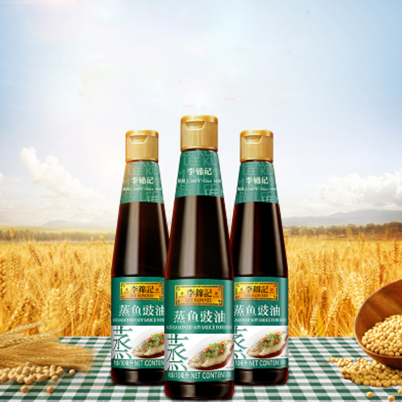 “李锦记 蒸鱼豉油410ml