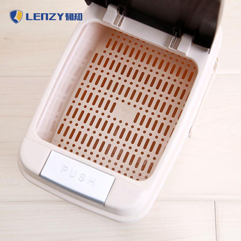 LENZY 韧知 茶渣桶 弹盖7L 个高清大图