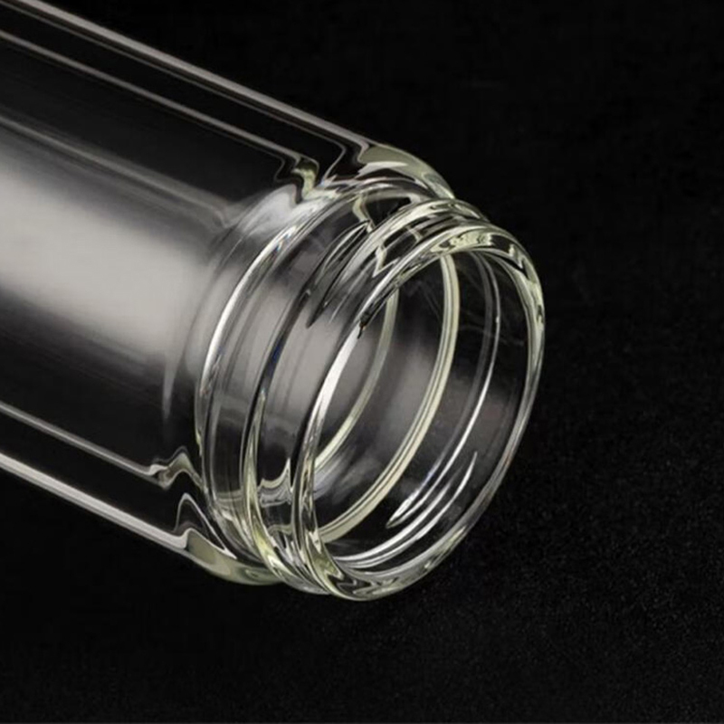 希诺玻璃杯390ml密封防漏户外便携双层本色XN-1957高清大图