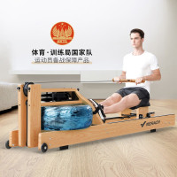 麦瑞克划船机家用纸牌屋水阻划船器静音运动健身器材何赛同款MR-902