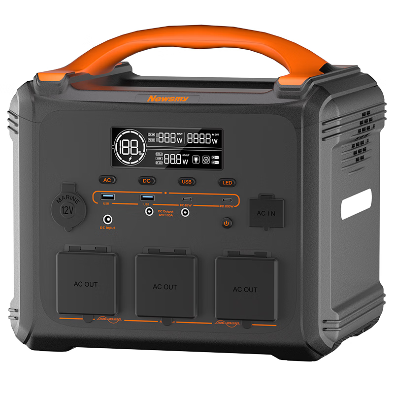 纽曼(Newmine)S1260户外移动电源大功率大容量1.26度电1200W