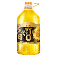 金龙鱼食用油 压榨葵花仁油5L家用炒菜烹饪煎炸