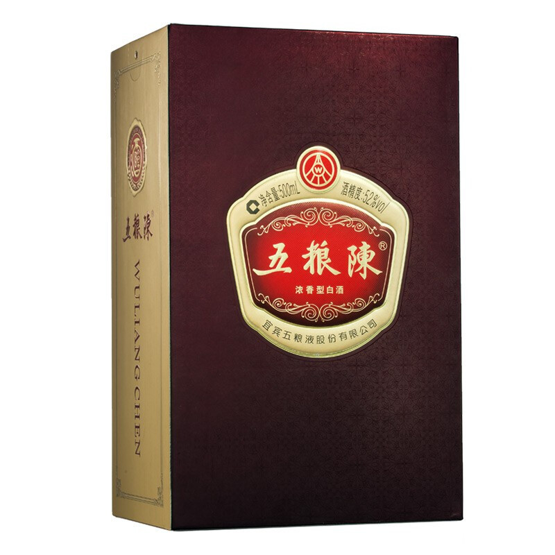 五粮液股份 五粮液 传承 52度 500ml 浓香型白酒 单瓶装