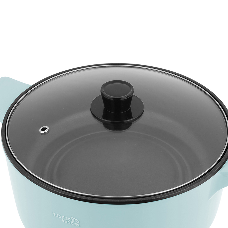 WQLQ乐扣/小家电多功能电火锅绿色1000W(EJP1157GRN )