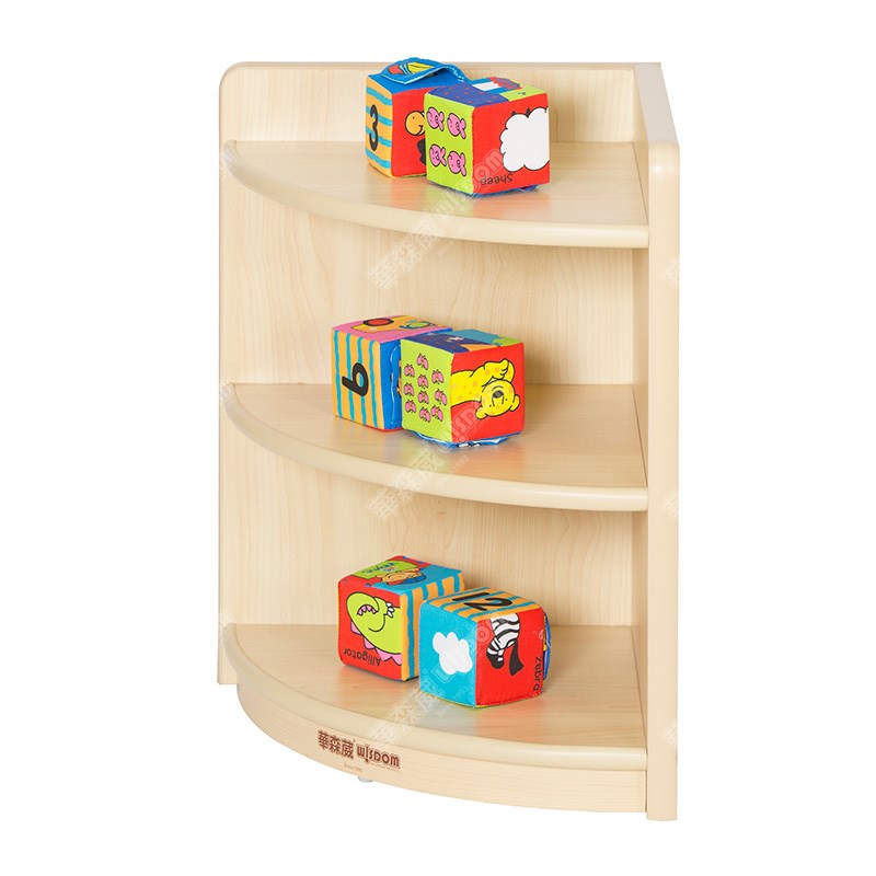 华森葳 2层边角柜-实木 3层边角柜-枫木纹 英芬陶德2层边角柜W35-枫木纹高清大图