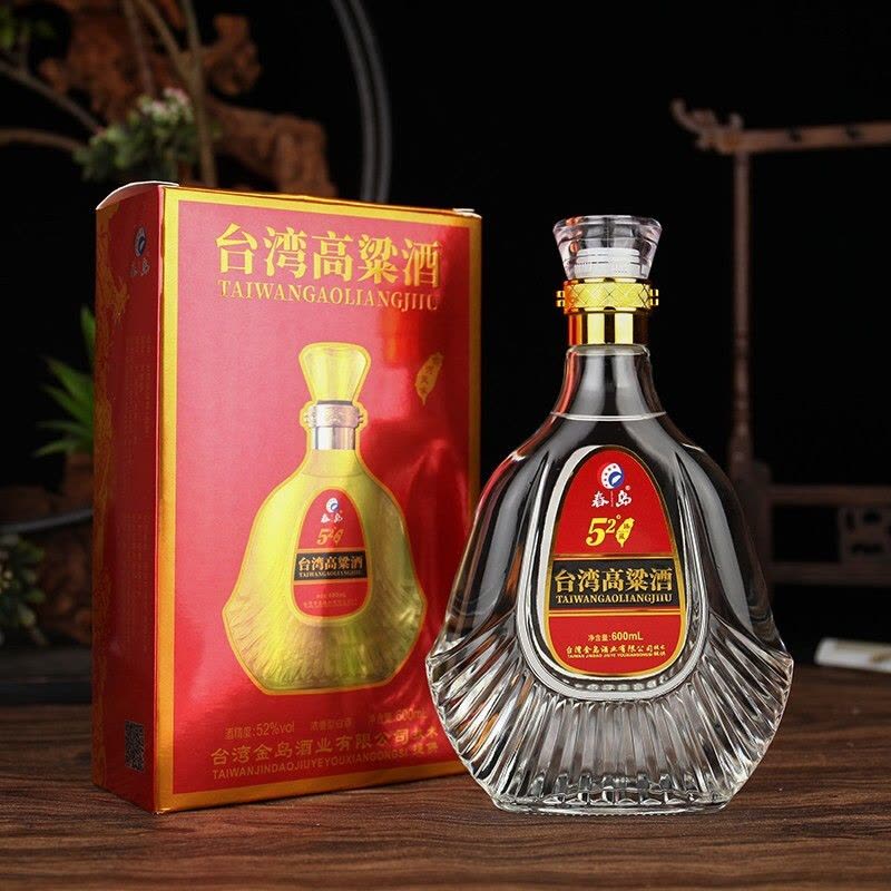 春岛中国台湾风味高粱酒高度浓香型白酒固态发酵纯粮酒自饮口粮酒送礼春