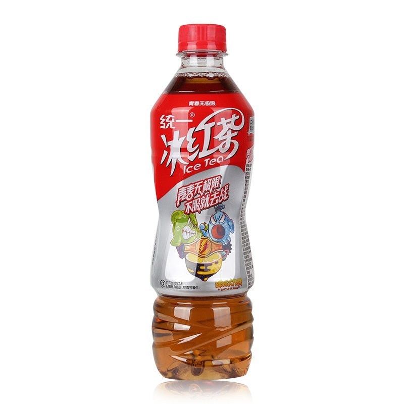 统一冰红茶500ml瓶