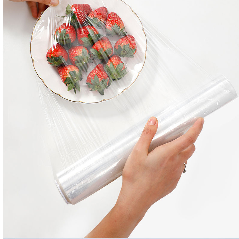 宜洁 保鲜膜点断式保鲜膜食品PE易撕厨房冰箱保鲜膜 20cm*20cm 250张 50米点断高清大图