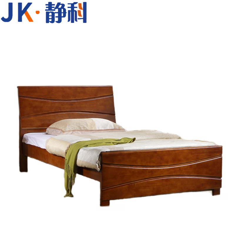 静科实木床高清大图