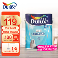 多乐士(Dulux)致悦抗菌无添加五合一 内墙乳胶漆 油漆涂料 墙面漆A741 6L