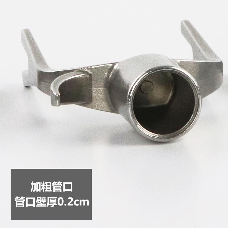 加大不锈钢衣叉头不锈钢叉头晒衣叉挂钩金属头撑挂物钩