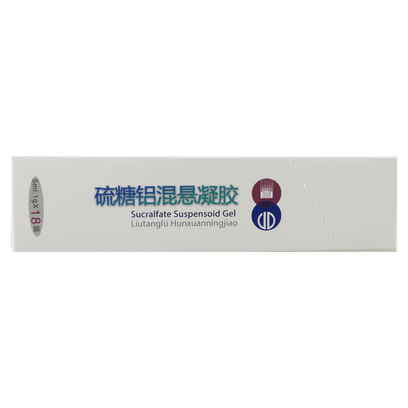 素可立硫糖铝混悬凝胶5ml:1g*18袋/盒高清大图