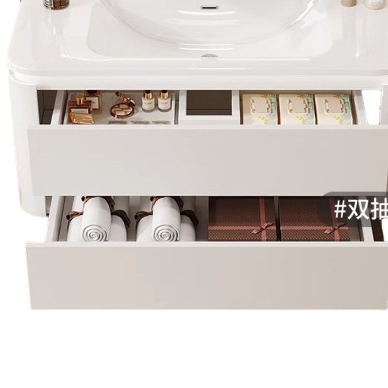 豫龙都洗漱台60cm台高清大图