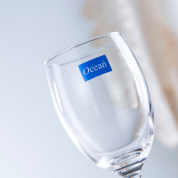 Ocean进口无铅玻璃葡萄酒酒杯红酒杯家用高脚杯200ML2只